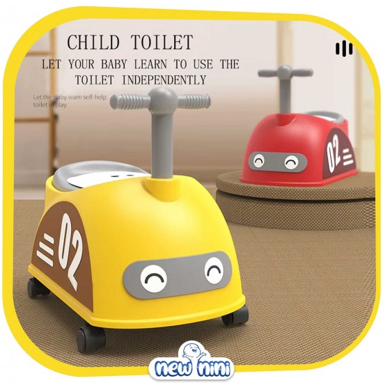 لگن آموزش توالت کودک طرح ماشین بیبی‌هود | Babyhood